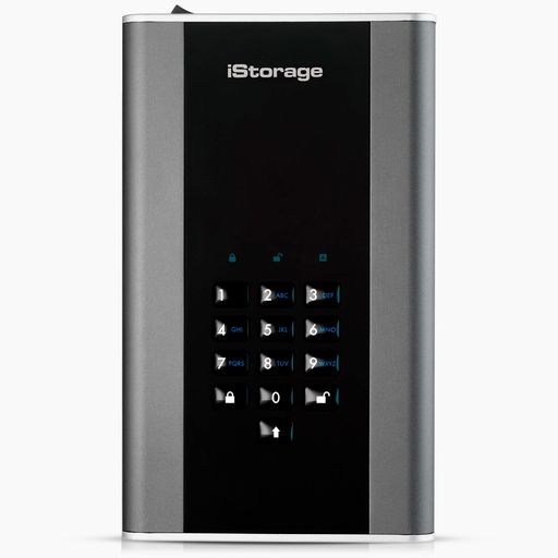 iStoragediskAshurDT26TBセキュア暗号化ポータブルデスクトップハードドライブ-FIPSレベル3認定-パスワード保護、ほこりや耐水性、ポータブル、軍用グレードのハードウェア暗号化IS-DT2-256-6000-C-X 33,513円