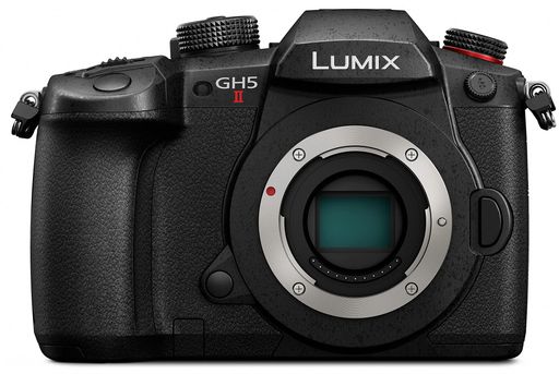 パナソニック(Panasonic)鏡鑑受け答え一眼カメラルミックスGH5M2上半身黒いことDC-GH5M2