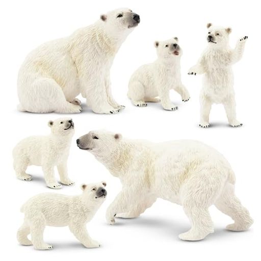 楽天市場】TOYMANY 動物フィギュア クマフィギュア 6匹入 クマ家族 森