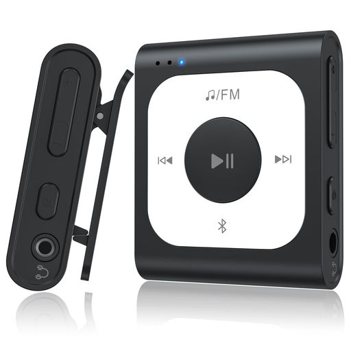 楽天市場】【送料無料】AGPTEK MP3プレーヤー クリップ式 64GB