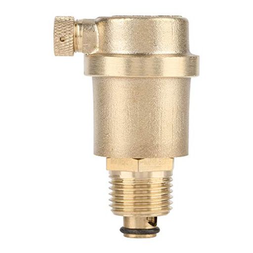 フロートバルブ 自動エアー抜きバルブ DN15 G1/2 エアベントバルブ 排気システム 太陽熱温水器圧力リリーフ用 エアリリースバルブ 真鍮画像