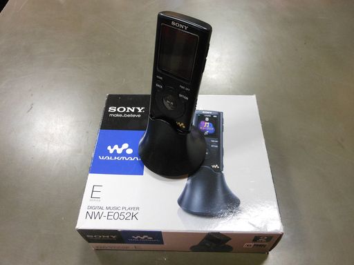 SONYウォークマンEつづき物[記憶装置印字機]金棒引き付2GB黒いことNW-E052K/B