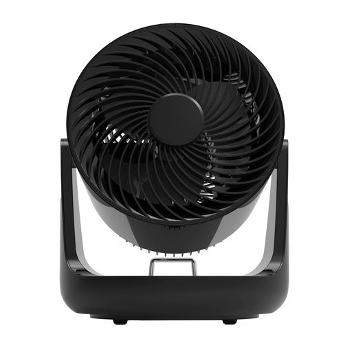 TOPLANDトップランドサーキュレーター2電源対応(AC/USB)DCモーター搭載首振り角度調節風量調節4段階ブラック黒SF-CC10BK