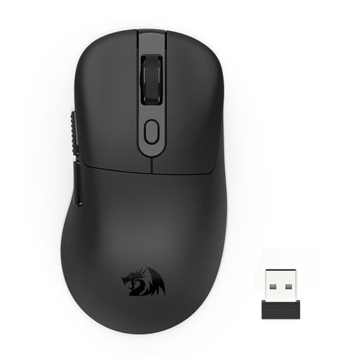 RedragonM818ワイヤレスゲーミングマウス58g超軽量24000DPIBT/2.4G/USB-C有線PAW3311センサー搭載6つのボタンプログラマブルソフトウェア対応PC/Mac/Linux(ブラック)
