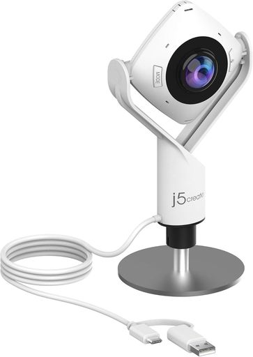 j5create360°USB会合Web写真機話し合い室写真機1080p決定付ける引っくり返す役立つこと全指向性マイクロホンx26類概念流行り物(見晴らし、2取りわける、進行掛り、デュアル進行掛り、シングル、ワイドビュー)タッチバー積み上げる繋ぎ…