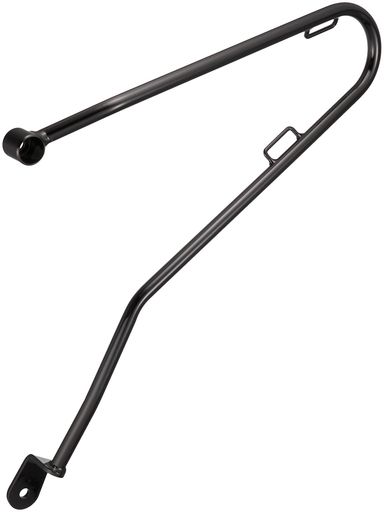 キジマ(Kijima) バイクパーツ サイドバッグサポート スチール製 ボンネビルT100/T120 ストリートツイン(&rsquo;16-) 左側用 ブラック HTR-08006｜VlookupStore 店 8,065円
