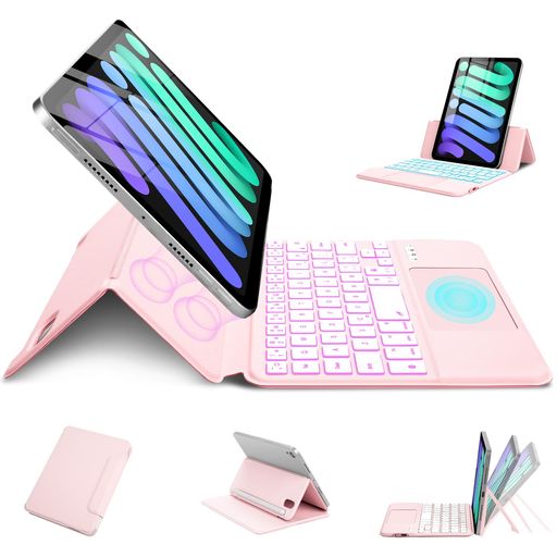 MePadKeyUS英語割りつける鍵盤容れものiPadMini7A17Pro第7時人(2024)/Mini6第6時人(2021) スマートフォン・タブレット-タブレットPCアクセサリー