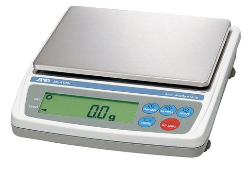 A&Dパーソナル天びんEK-4100iはるかに小さいひょう量:4000g最小表示:0.1g皿寸法:170(W)*133(D)mm検定無はるかに大きい