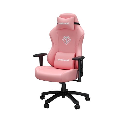 Andaseat Phantomシリーズ ゲーミングチェア 人間工学 オフィスチェア 165&deg;リクライニング フルフラット ハイバック 耐荷重150kg 快適クッション デスクチェア (ピンク, Phantom3 S, DuraXtraレザー)｜VlookupStore 店
