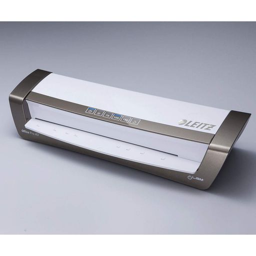 LEITZライツパウチラミネーターILAMOFFICEPROA3アイラムオフィスプロA3/A4対応75~150μm対応ウォームアップ時間約60秒4本ローラーオートシャットオフ機能LLMOPA3