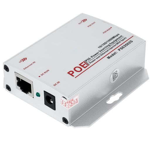 REVODATAギガビット産業用30WPoE+インジェクター、低電圧DC12-48V入力を48VPoE出力に変換、IEEE802.3af/at、さまざまなシナリオに対応するDINレールおよび壁取り付けインジェクター