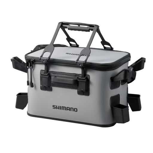 シマノ(SHIMANO) ロッドレスト タックルバッグ (レスト4/ハードタイプ) BK-024W グレー 27L|VlookupStore 店