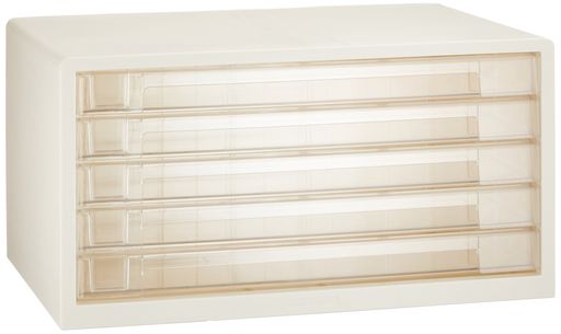 ナカバヤシ アバンテV2 レターケース 書類収納 A3 浅5段 シロ A3-55W｜VlookupStore 店