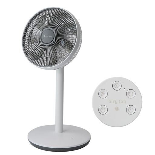 coconoサーキュレーター 静音 360度首商い口 室内装飾 スマホ取り締まり airy fan Basic CF-B271SR-WH (白いこと) DC原動機 扇風機 格好のいい 適用業務取り締まり airyfan エアリーファン 第一義的 ココノ
