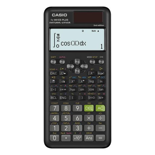 Casiofx-991ESPlus2ScientificCalculatorwith417FunctionsandDisplaysNatural