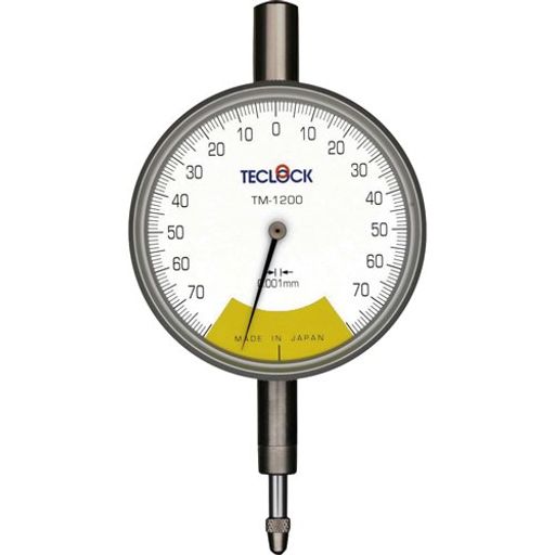 テクロック1回転未満精密ダイヤルゲージTM1200F