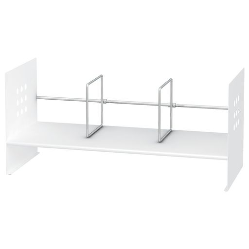 プラス ブックスタンド H型 間口60cm ホワイト 89-276｜VlookupStore 店