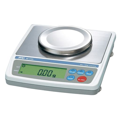 A&Dパーソナル天びんEK-610iはるかに小さいひょう量:600g最小表示:0.01g皿寸法:φ110mm検定無はるかに大きい