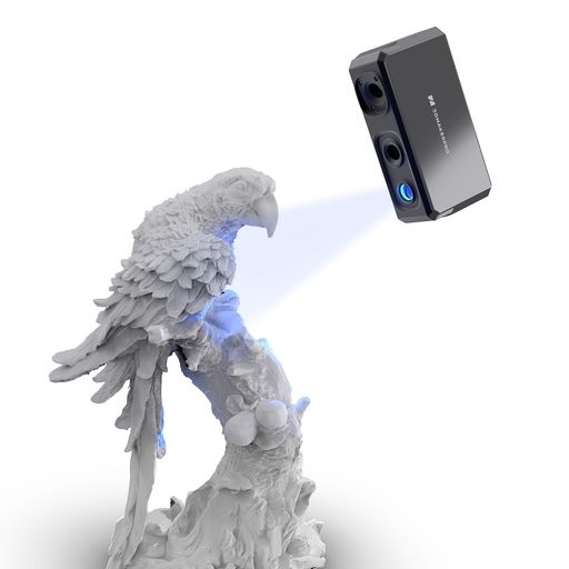 SealLiteハンデ3Dスキャナ3D印刷人用0.02粍高細細たる正確性10FPS高速道路走査手ブレ手を加える水晶体積み上げるWindows/MacOS相応う(標準尺度版)