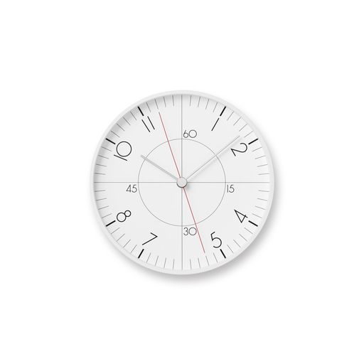 レムノス 掛け時計 アナログ earth wall clock less アルミ アース ウォール クロック レス TIL25-07 Lemnos|VlookupStore 店