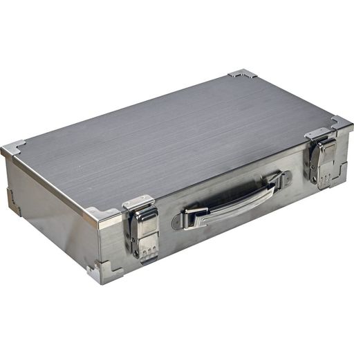 トラスコ中山(TRUSCO)ブート物の具箱しろがね色W420xD245xH105粍ステンレス鋼SU3T-410