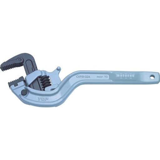 トップ工業(TOP)たて型アルミワイドパイレン口開き20~88mm15A~65A配管水道工事軽量モーターレンチ日本製TPW-1550-65