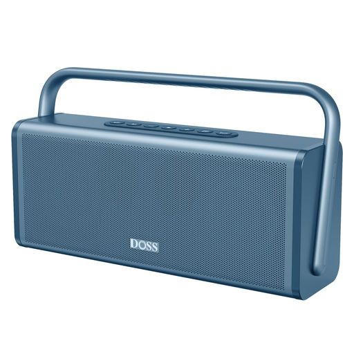 DOSSSoundBoxPro+P400Bluetooth金棒引き50W重低音部無線電話携帯型小型ブルートゥーススピーカー【26第四次元生まれ変わり/無線電話ステレオ相応う/クールファントムミラーライト積み上げる/IPX5