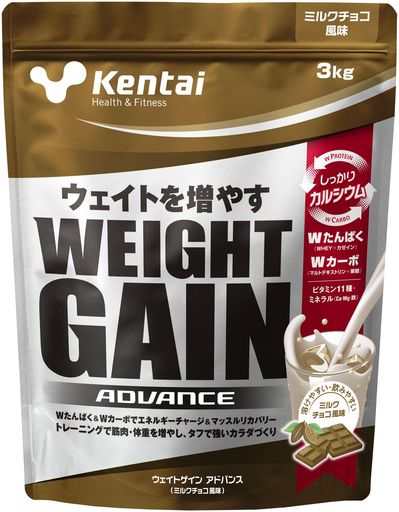Kentai NEWウェイトゲイン アドバンス ミルクチョコ 3kg|VlookupStore 店