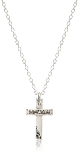 [ドクターモンロー] DR MONROE メッセージクロスペンダント シルバー925 FC-276-SV｜VlookupStore 店