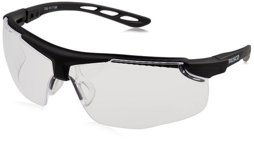 TRUSCO(トラスコ) 二眼型セーフティグラス (フィットタイプ) TSG-9171BK x 20 個【ケース販売】|VlookupStore 店