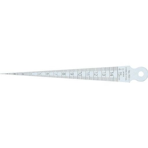 TRUSCO(トラスコ)管用テ-パ-ゲ-ジ位置づける活動の領域:1.0~15.0x10個【容れもの売りわたす】