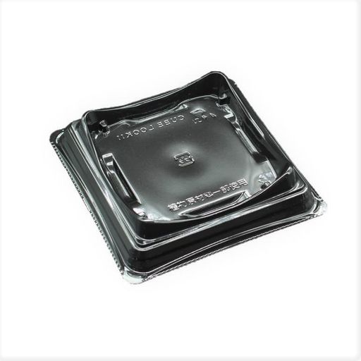 【ケース販売】リスパック(Risupack)バイオカップキューブルック11黒900枚入