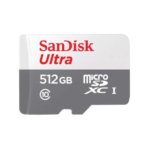 SanDisk512GBUltramicroSDXCUHS1歌留多100MB/s薄墨色-SDSQUNR-512G-GN3MN、薄墨色