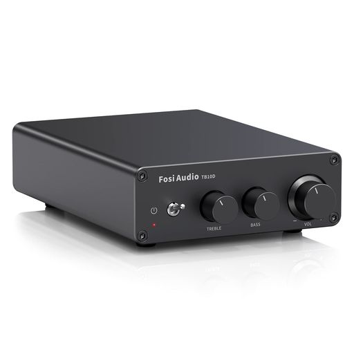 Fosi Audio TB10D 600W パワーアンプ TPA3255 デジタルアンプ 2.0CH 小型 オーディオ HiFi ステレオ クラスD アンプ スピーカー用 家庭用 32V電源付き｜VlookupStore 店