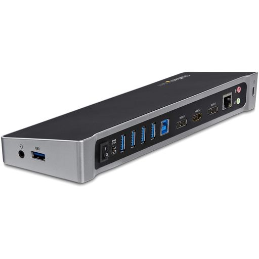 StarTech.com ドッキングステーション USB 3.0 トリプルモニター DP & HDMI USBハブ LAN 多機能 アダプター USB3DOCKH2DP|VlookupStore 店