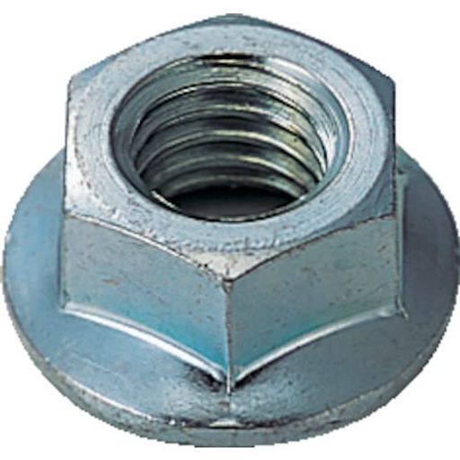 TRUSCO(トラスコ)フランジナットユニクロムサイズM5x0.8110個入B79-0005x10容器に並べる【入れもの売りわたす】