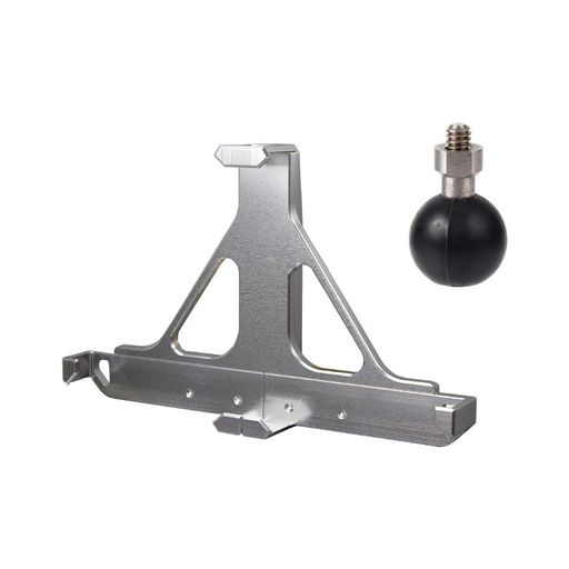 [REC-MOUNT25] ショート ジョイント モデル 用 JAパーツ(ホルダー・アタッチメント) JA49 タブレット/ミニタブレット用 【RM25-JA49】 ボールサイズ 1インチ(25.0mm-25.4mm)｜VlookupStore 店