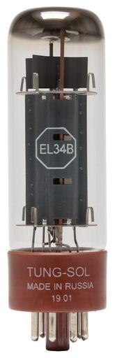TUNG-SOL EL34B /MP マッチド2本組 引っ切り無い/T 傍熱5極管 タンソル 無意味さ管 2本1仕掛ける 25W