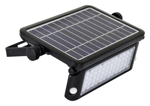 SOL-10PIR-60K ソーラーLEDセンサーライト エコフラッシュ 12W 11410｜VlookupStore 店