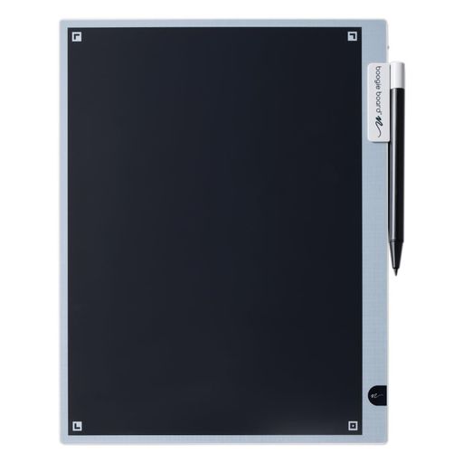 キングジムブギーボードBB-19グレー電子メモパッドデジタルメモ約13インチ書き心地滑らかワンタッチ消去電池交換可BB-19-GY