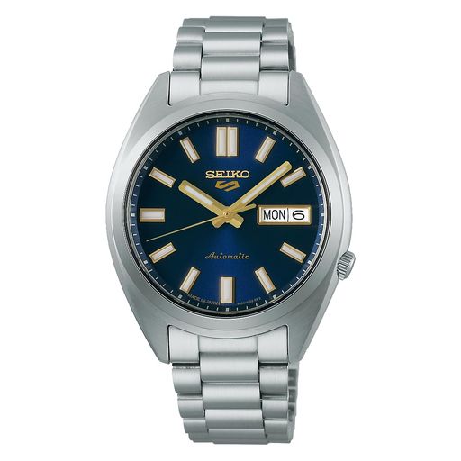 [セイコー携帯時計]5SportsSBSA291メンズウオッチ日本製力学的自動小銃巻(手巻つき)SNXSつづき物逢い引き曜日暦積み上げるシースルーバック文字記号盤米国海軍xゴールドステンレススチール