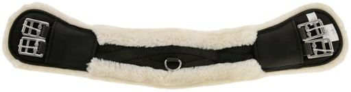 Covalliero ファー付き ドレッサージュ 腹帯 55cm KE-HA-3224605-BK-55｜VlookupStore 店