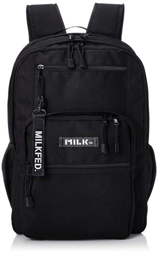 [ミルクフェド]ダブルジップバックパックWZIPBACKPACK103202053019ブラック