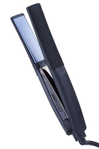 テスコム ヘアアイロン プロテクトイオン 25mm 海外対応 温度調整/ロック/メモリー機能 自動OFF 開閉ロック NIS500A ラク抜きプラグ ブラック NIS500A-K|VlookupStore 店