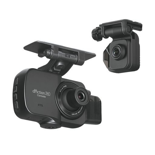 カーメイト(CARMATE)ドライブレコーダーfront_upper【ARF前後2カメラ+360°】3カメラ搭載液晶ディスプレイ付きリアカメラ付き前後左右高機能撮影モデルダクションDC4000R