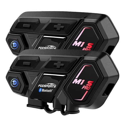 楽天市場】【送料無料】FODSPORTS バイク インカム M1-S Pro インカム