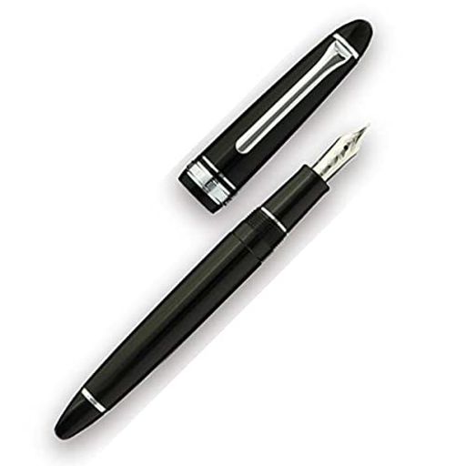 セーラー万年筆万年筆プロフィットカジュアルシルバートリムブラック中字11-0571-420