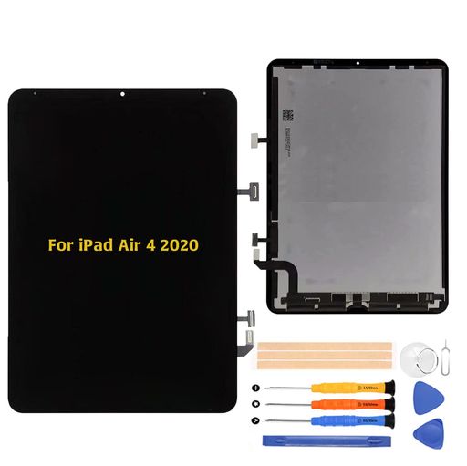 (一風変わった)A-MINDForiPadAir4液晶ダイアログボックス画面取り替えっこ取りつくろう用タッチパネルセットforiPadAir202010.9inA2324A2072A2325A2316ひな形に相応うLCD映写幕
