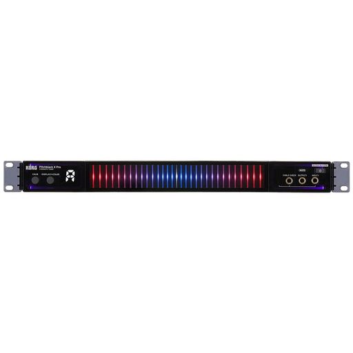 KORG ギター/ベース用 ラックチューナー Pitchblack X Pro プラスマイナス0.1セントの高精度 ULTRA BUFFER マルチカラーLED 搭載 ストロボチューニング PITCHBLACK PB-X-PRO｜VlookupStore 店