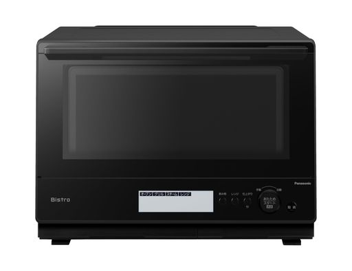 パナソニックオーブンレンジスチームビストロ30L2段スイングサーチ赤外線センサーブラックNE-BS8D-K